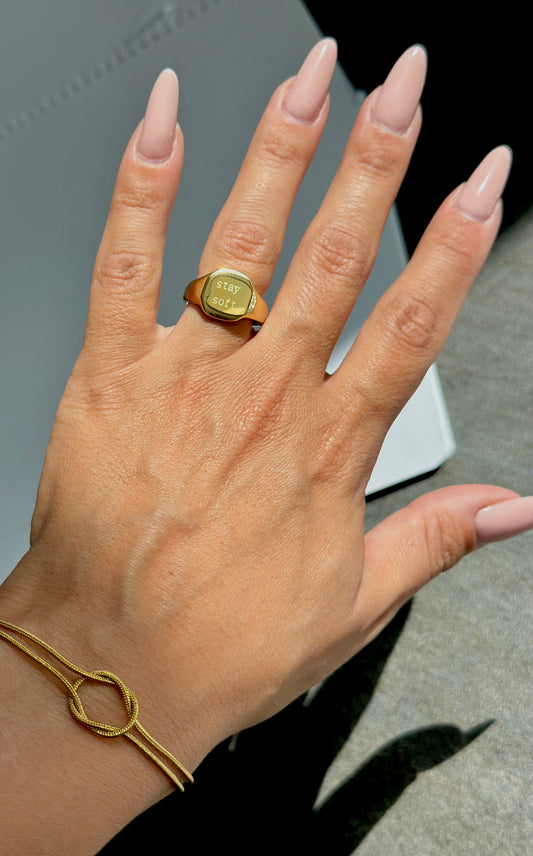 Stay Soft ring