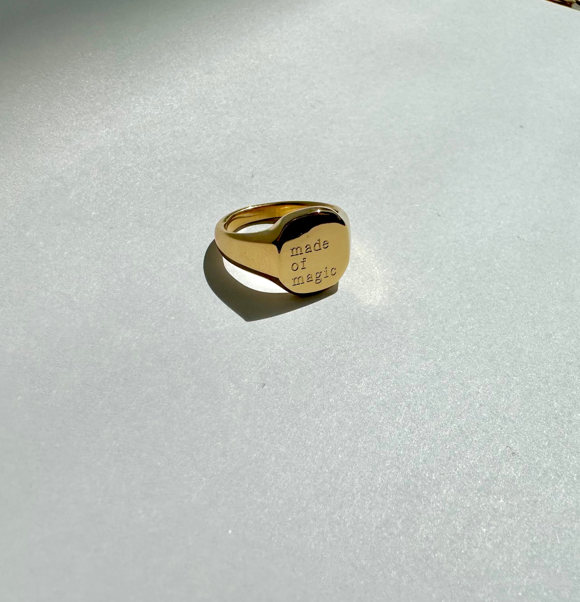 Made of magic ring